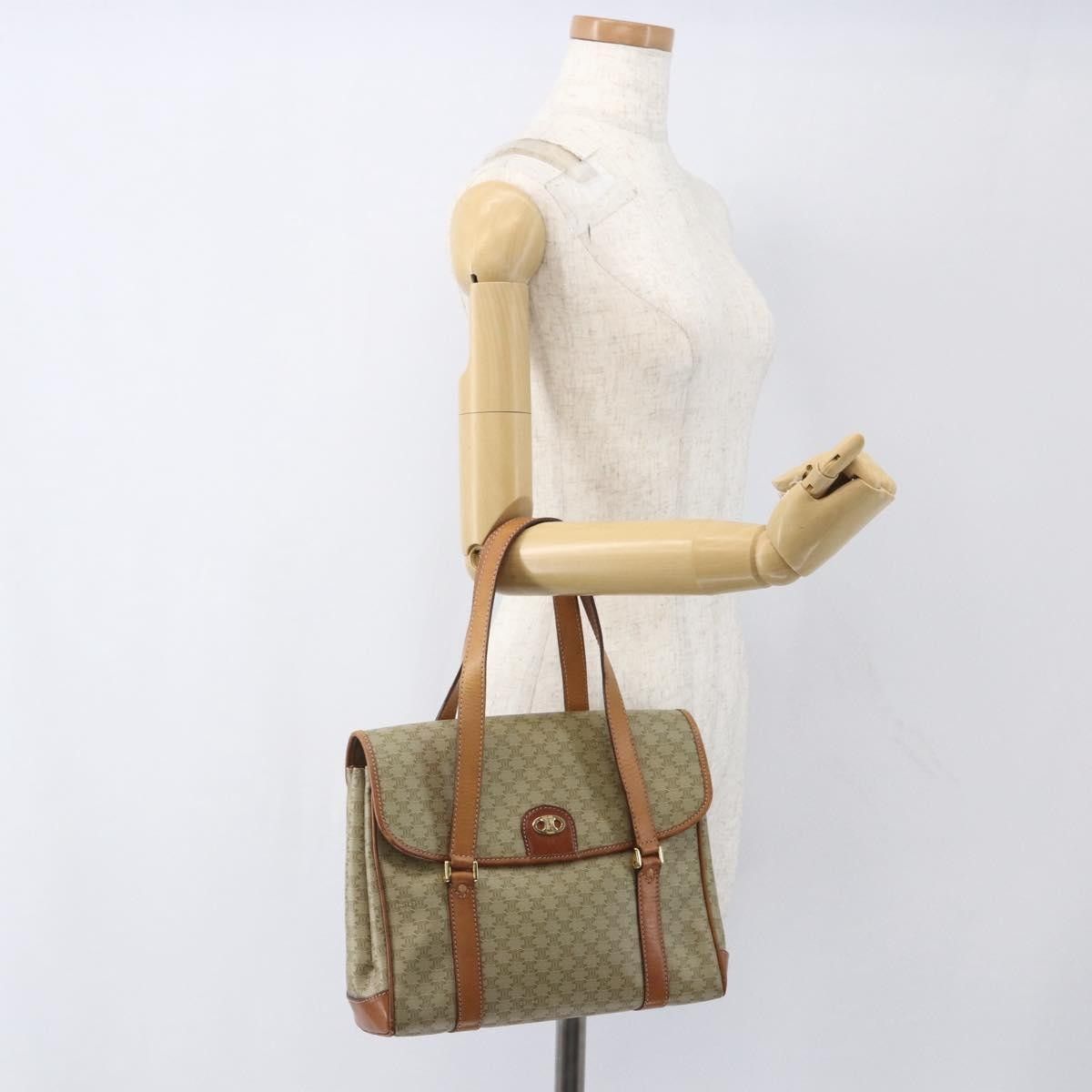 Celine Celine Vintage Macadam Canvas and Leather Size ONE SIZE - 14 Thumbnail
