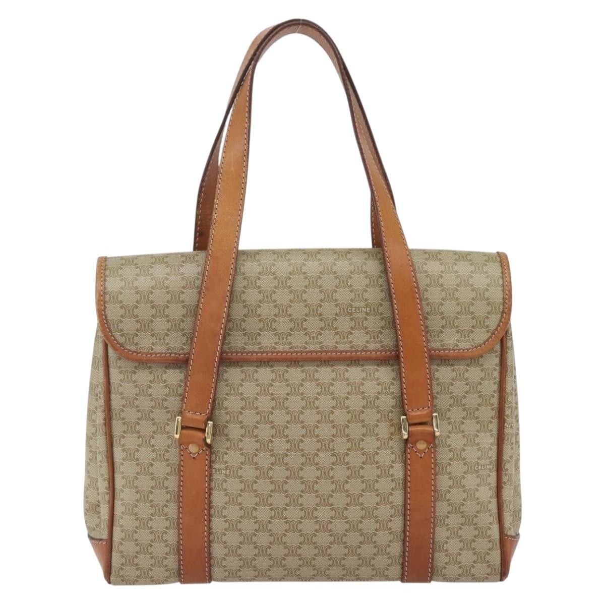 Celine Celine Vintage Macadam Canvas and Leather Size ONE SIZE - 2 Thumbnail