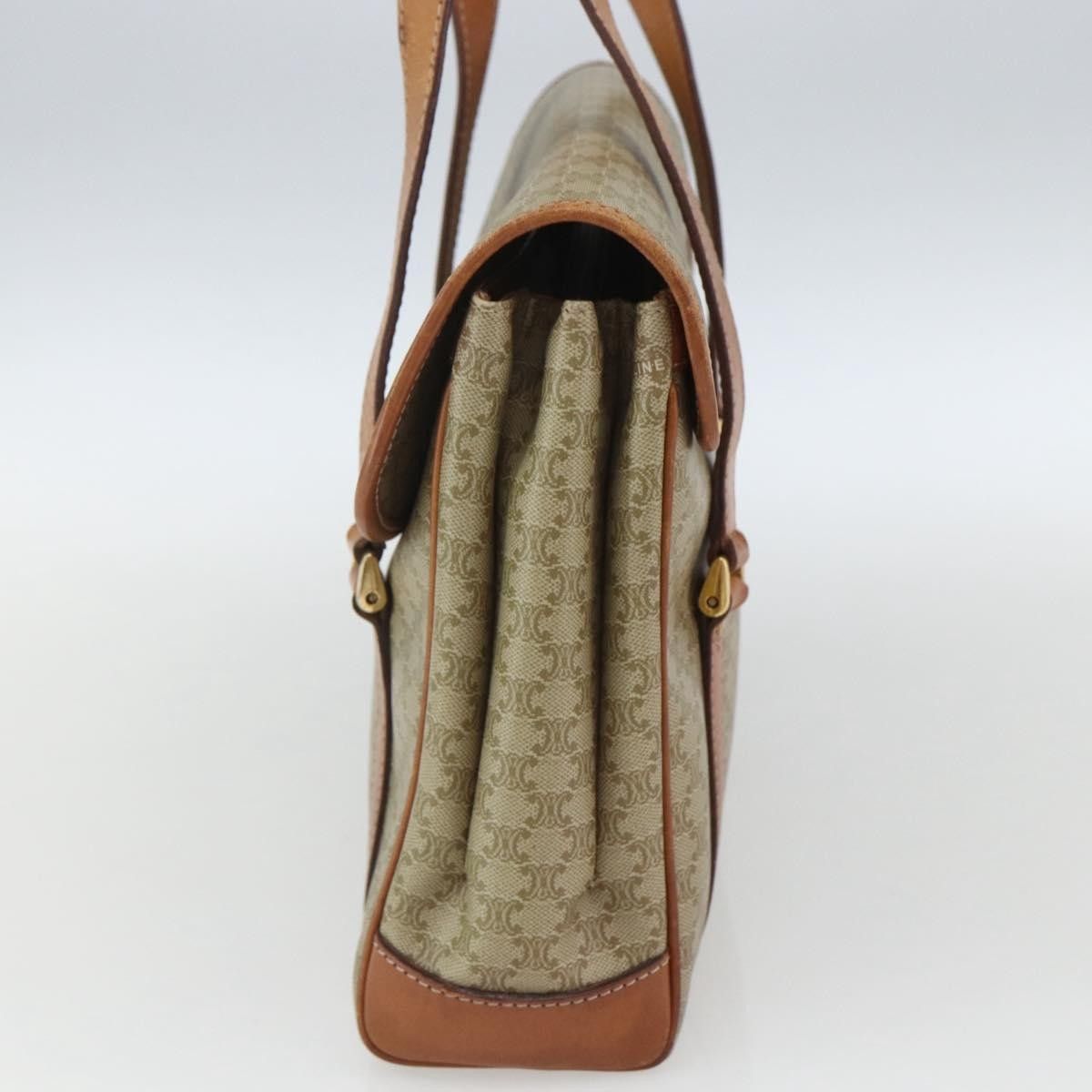 Celine Celine Vintage Macadam Canvas and Leather Size ONE SIZE - 4 Thumbnail