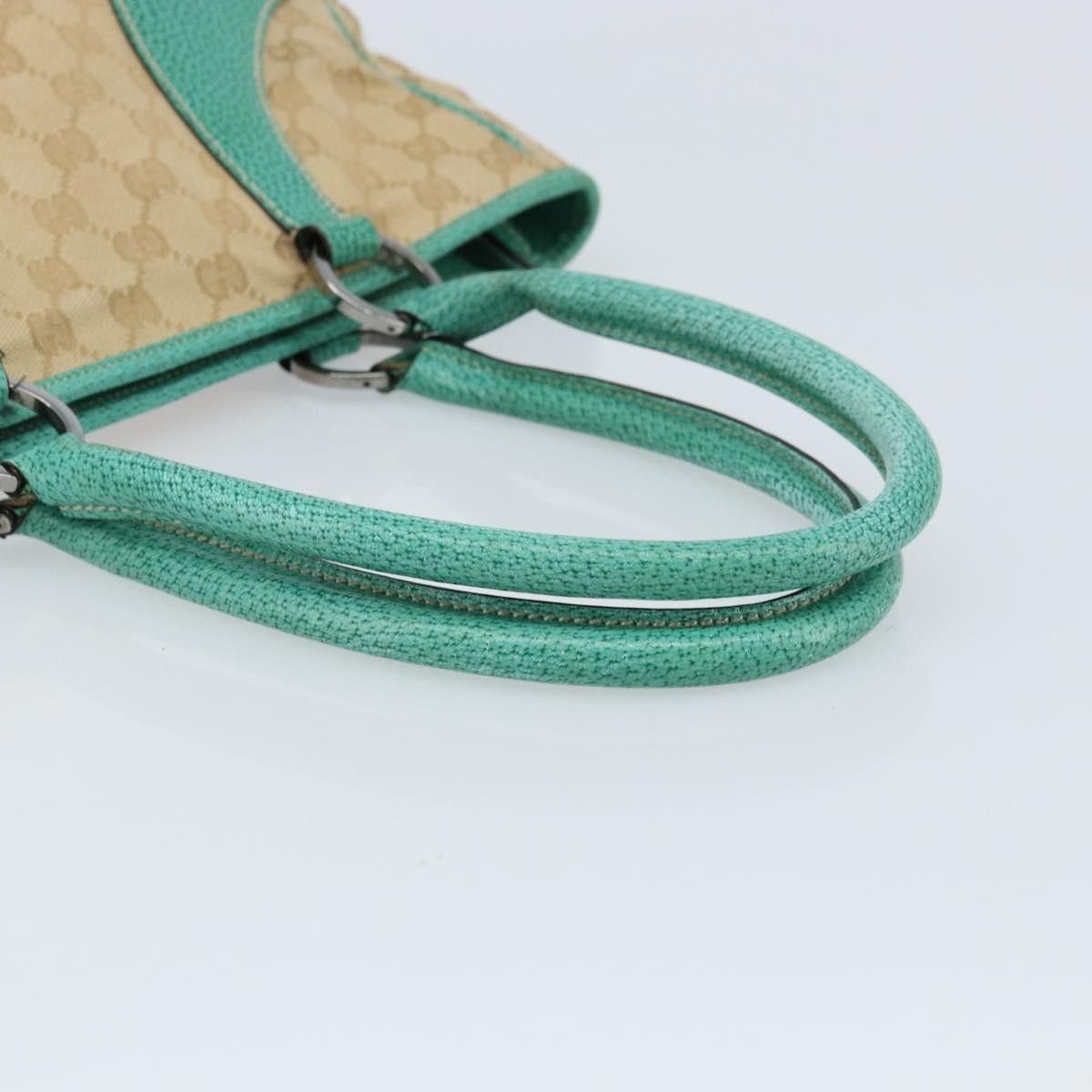 Gucci Gucci Vintage Ring Tote GG Canvas with Leather Size ONE SIZE - 8 Thumbnail