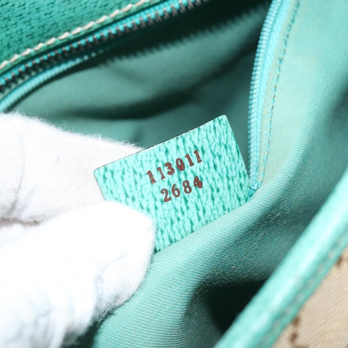 Gucci Gucci Vintage Ring Tote GG Canvas with Leather Size ONE SIZE - 7 Thumbnail