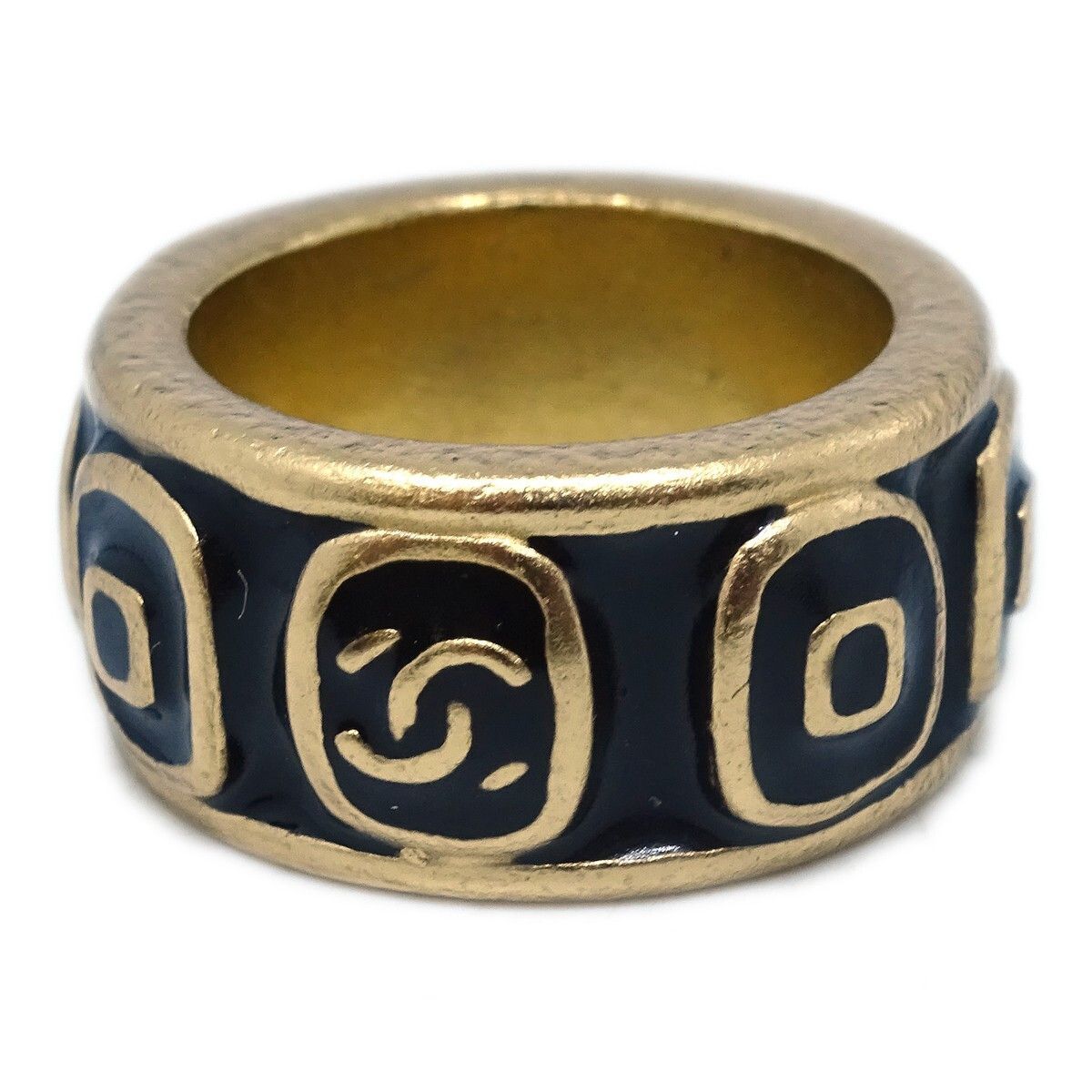 Chanel Chanel Logo Ring Gold-plated Size ONE SIZE - 2 Thumbnail