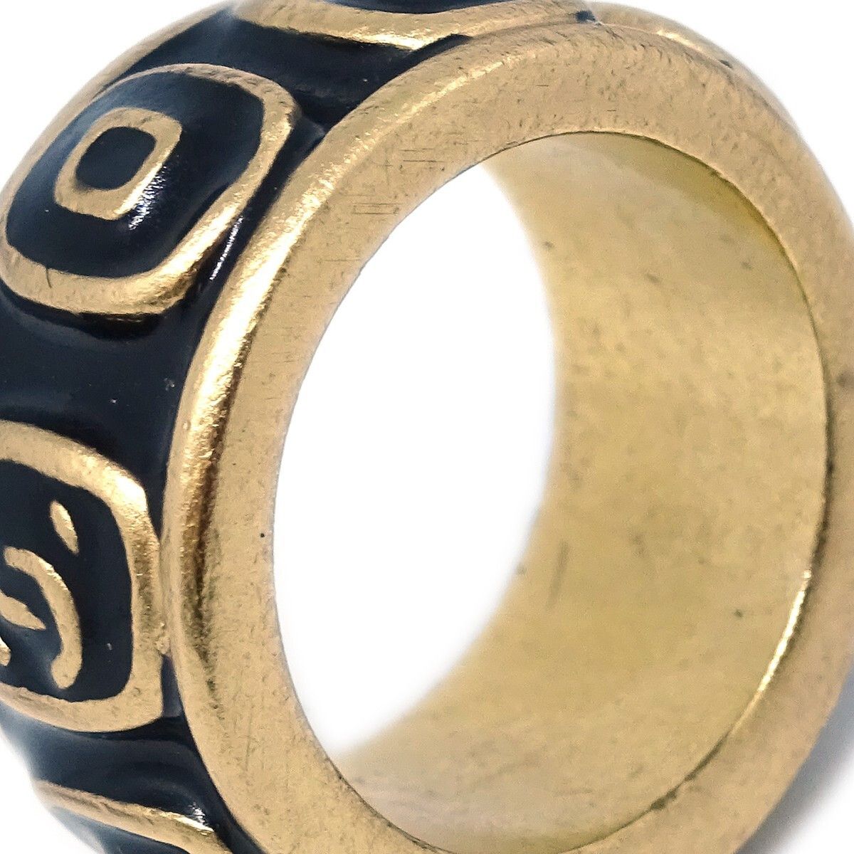 Chanel Chanel Logo Ring Gold-plated Size ONE SIZE - 3 Thumbnail
