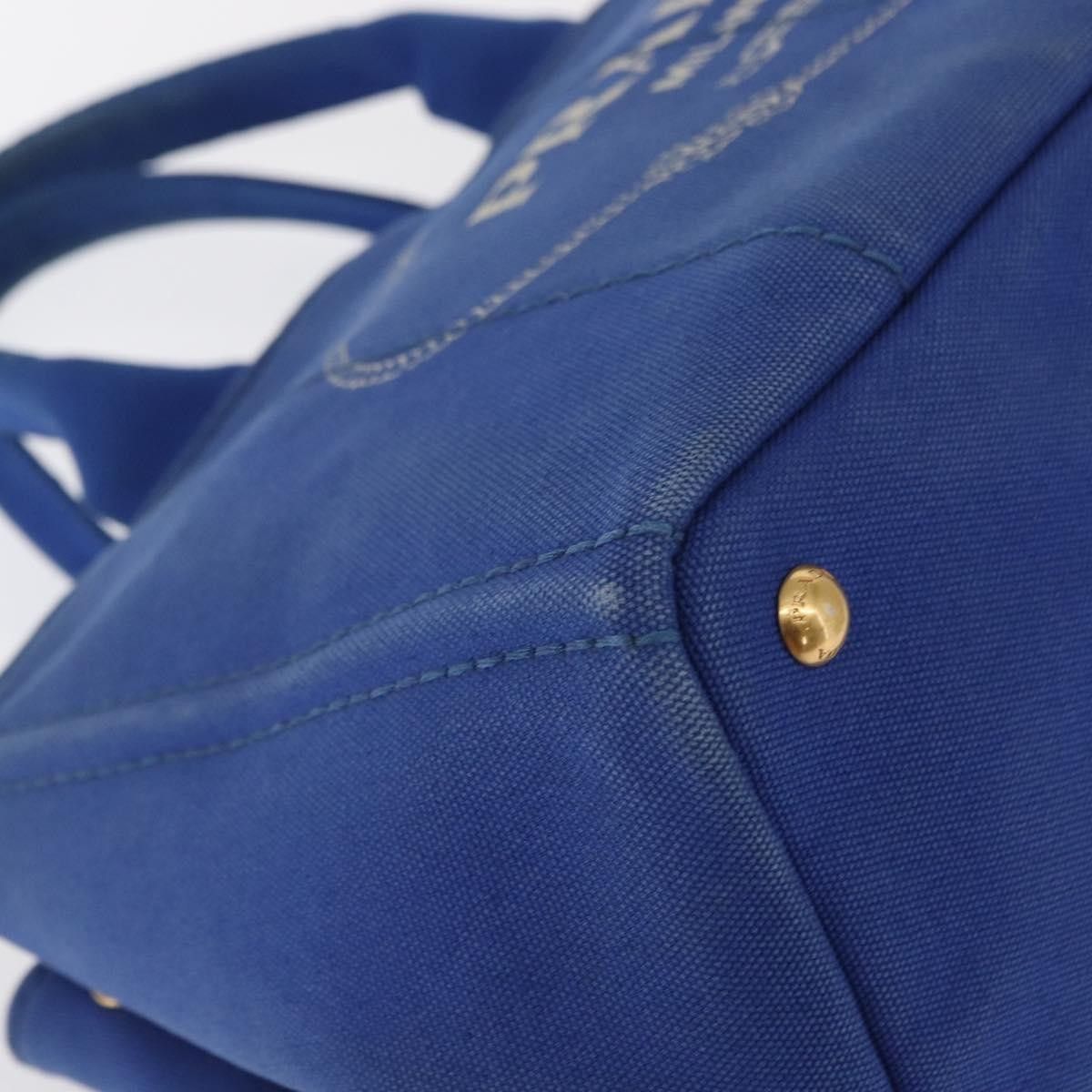 Prada Prada Canapa Open Tote Canvas Size ONE SIZE - 9 Thumbnail