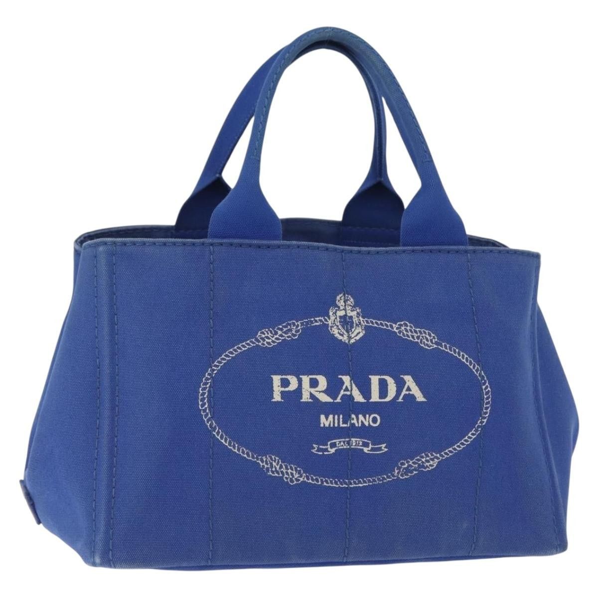 Prada Prada Canapa Open Tote Canvas Size ONE SIZE - 19 Thumbnail