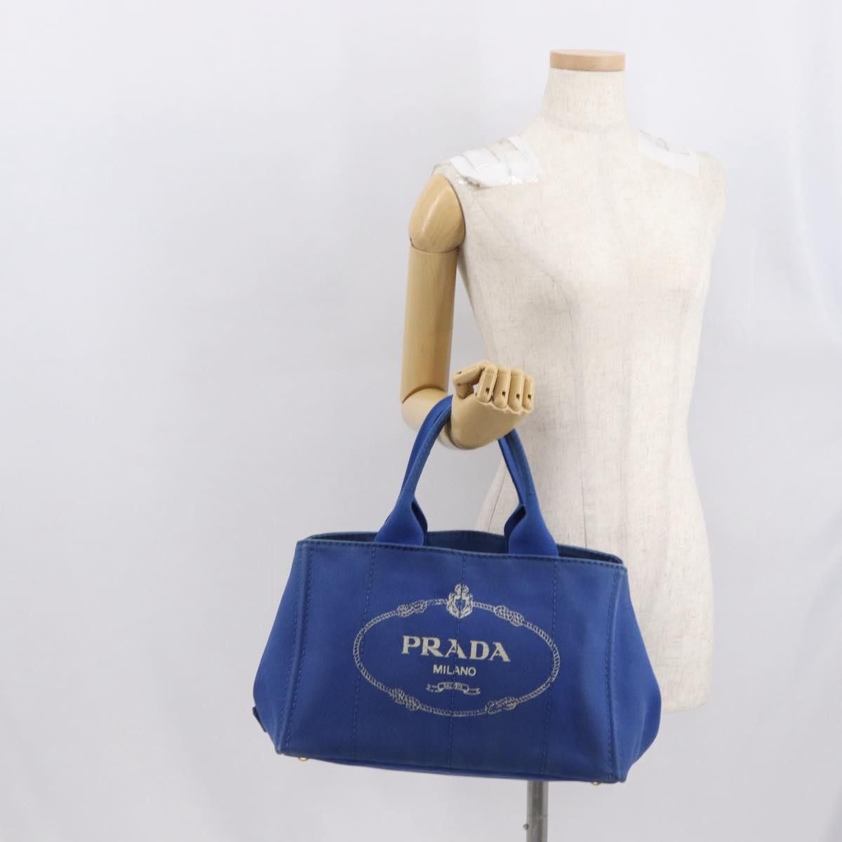 Prada Prada Canapa Open Tote Canvas Size ONE SIZE - 14 Thumbnail