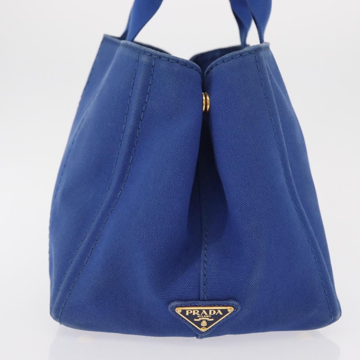 Prada Prada Canapa Open Tote Canvas Size ONE SIZE - 4 Thumbnail