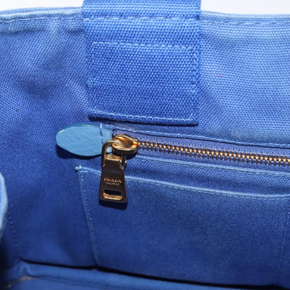 Prada Prada Canapa Open Tote Canvas Size ONE SIZE - 23 Thumbnail