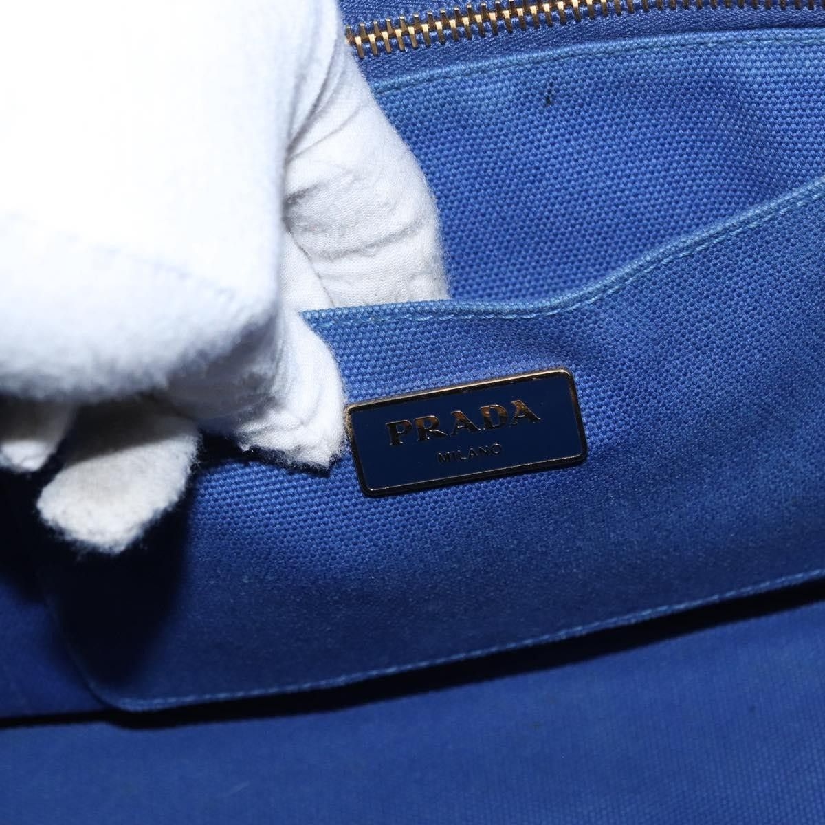 Prada Prada Canapa Open Tote Canvas Size ONE SIZE - 6 Thumbnail