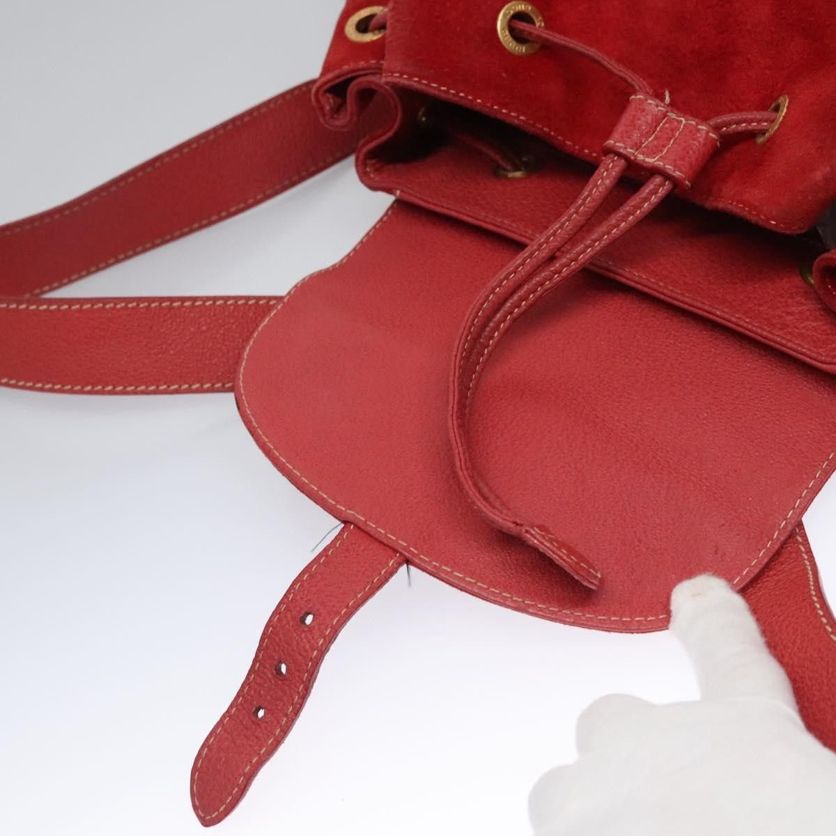 Gucci Gucci Vintage Bamboo Suede and Leather Size ONE SIZE - 18 Thumbnail