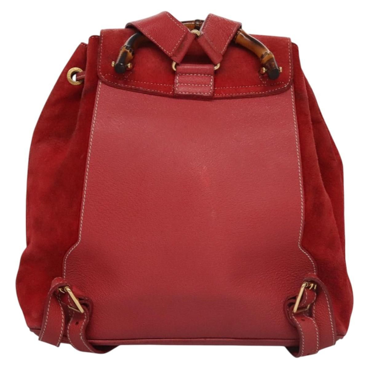 Gucci Gucci Vintage Bamboo Suede and Leather Size ONE SIZE - 2 Thumbnail