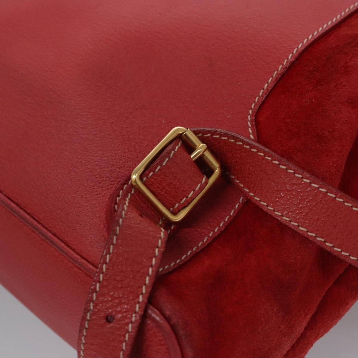 Gucci Gucci Vintage Bamboo Suede and Leather Size ONE SIZE - 20 Thumbnail