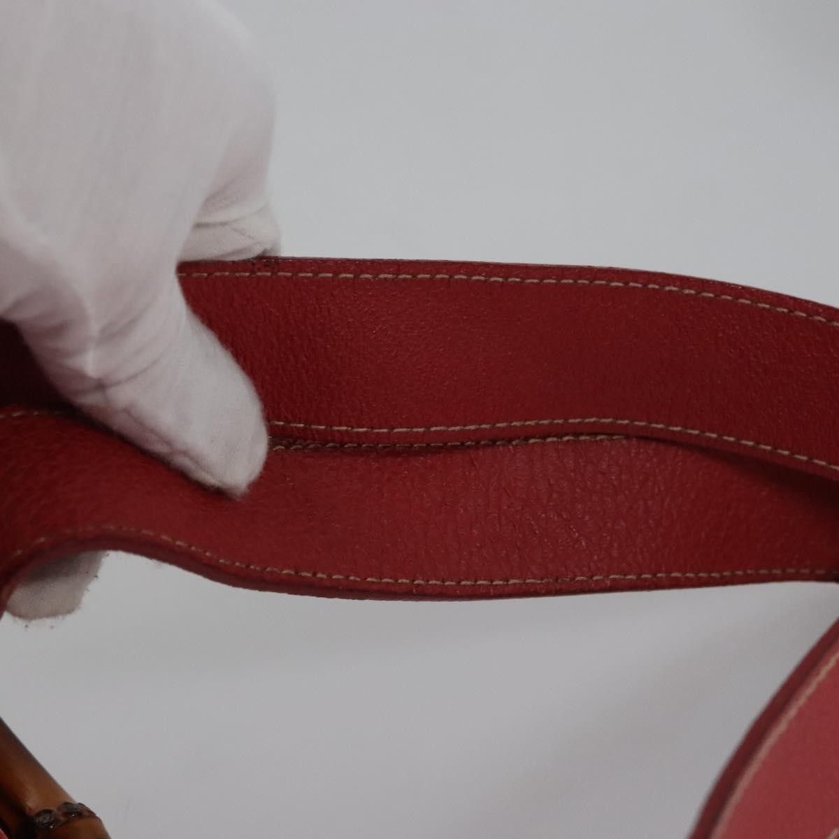 Gucci Gucci Vintage Bamboo Suede and Leather Size ONE SIZE - 19 Thumbnail
