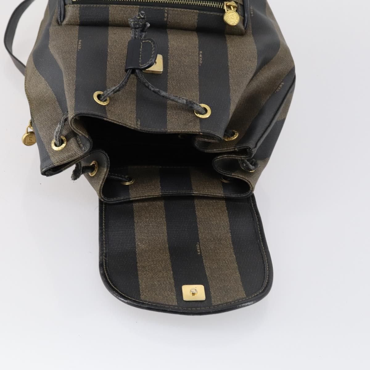 Fendi Fendi Pequin Front Pocket Coated Canvas Size ONE SIZE - 17 Thumbnail