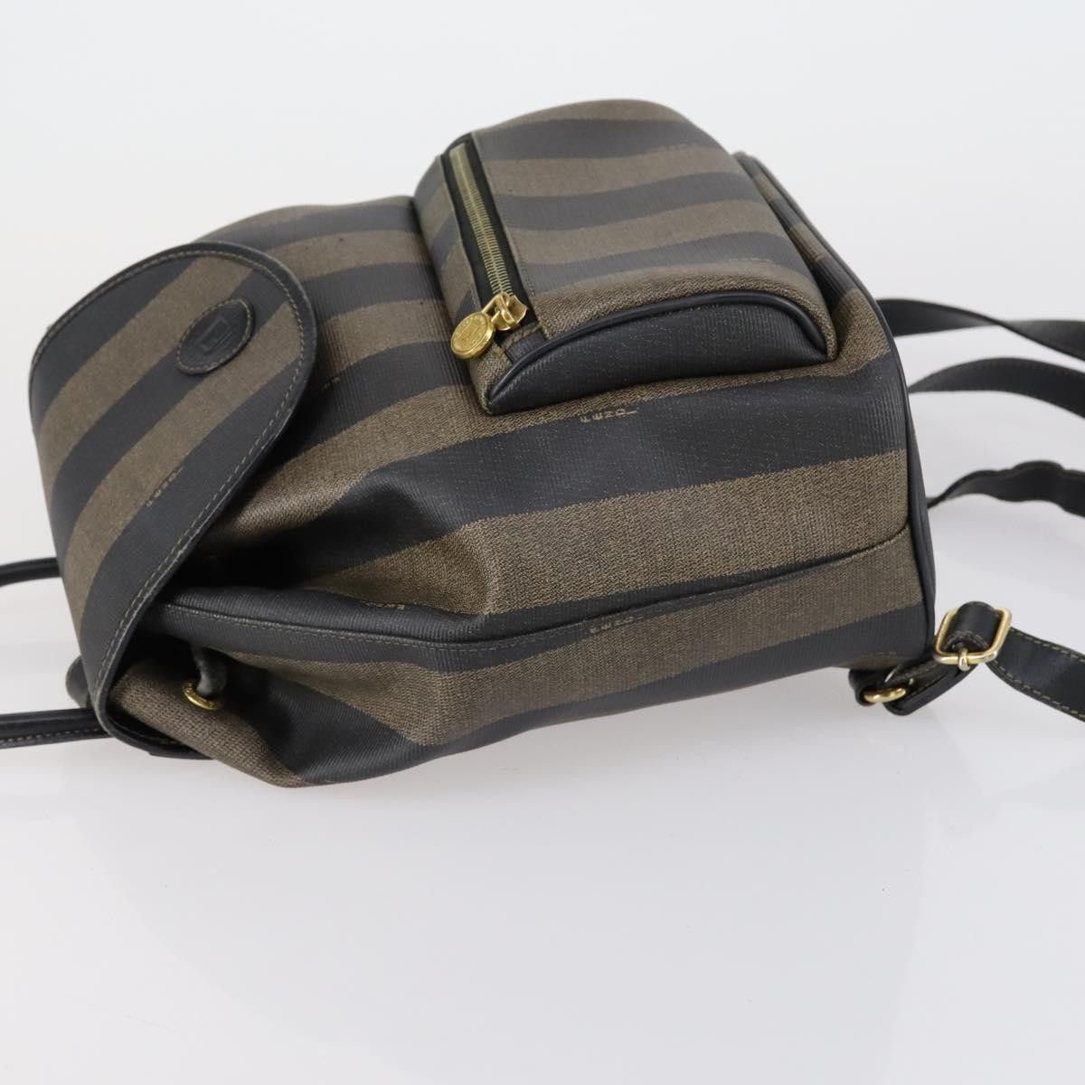 Fendi Fendi Pequin Front Pocket Coated Canvas Size ONE SIZE - 4 Thumbnail