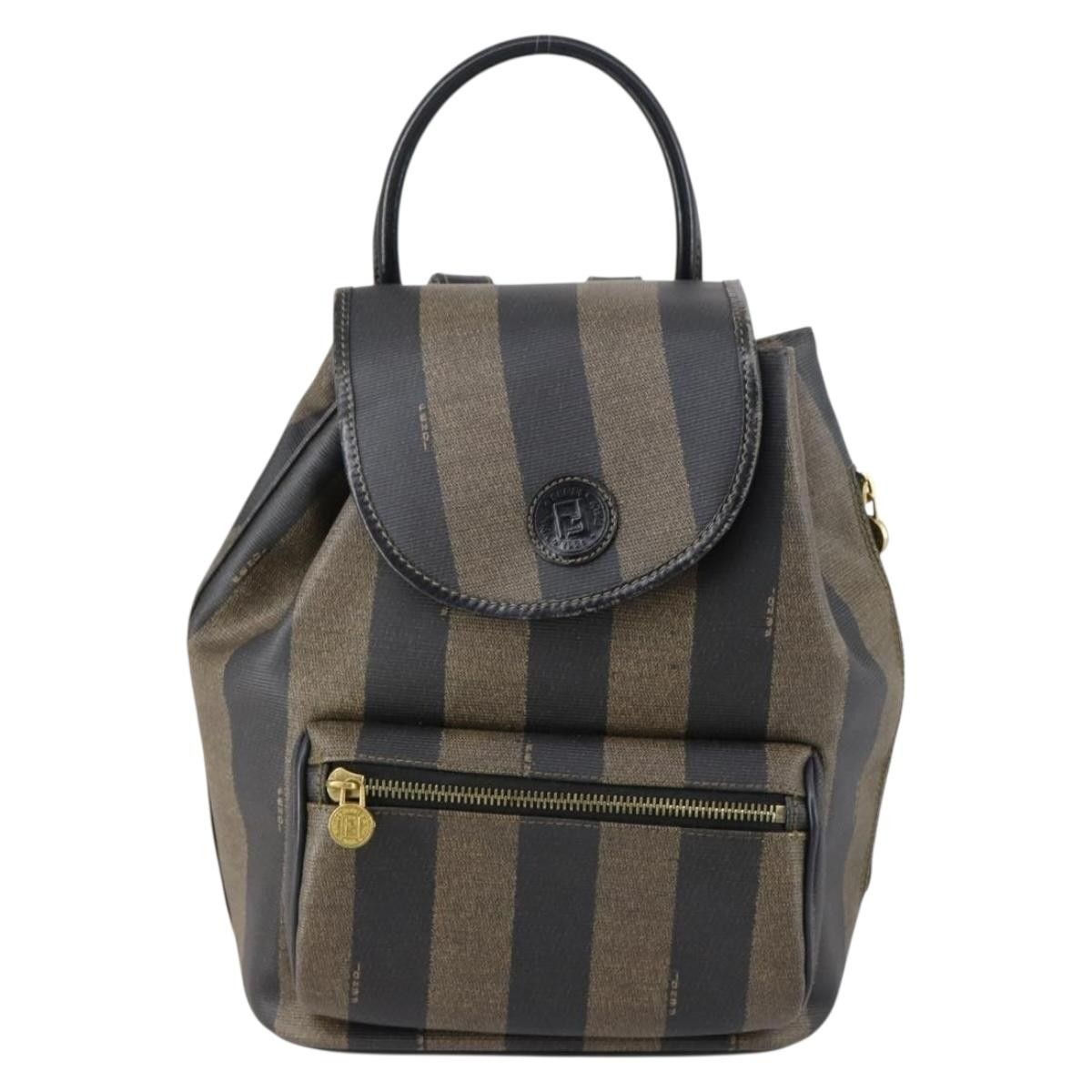 Fendi Fendi Pequin Front Pocket Coated Canvas Size ONE SIZE - 18 Thumbnail