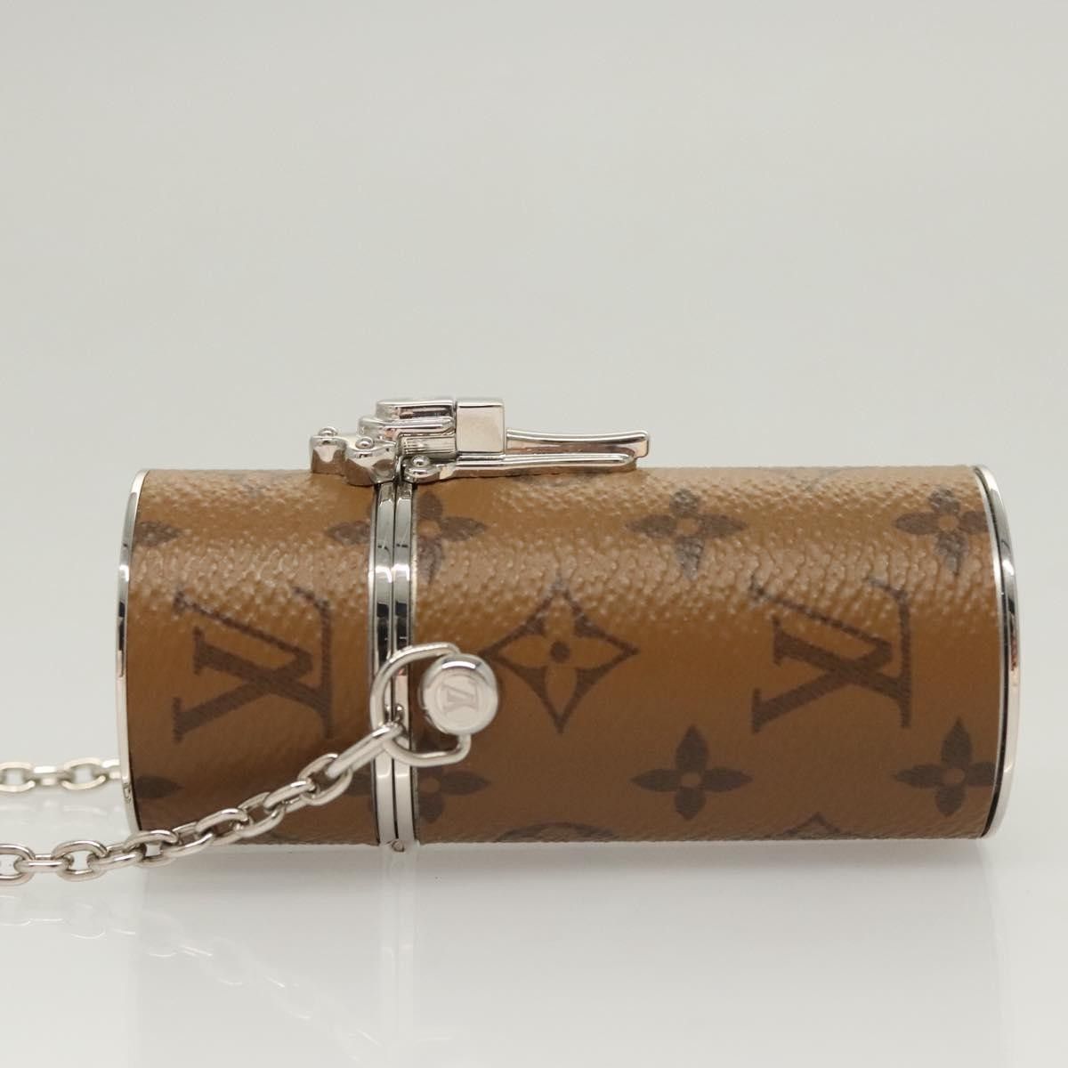 Louis Vuitton Louis Vuitton Lipstick Case on Chain Reverse Monogram Canvas Size ONE SIZE - 4 Thumbnail