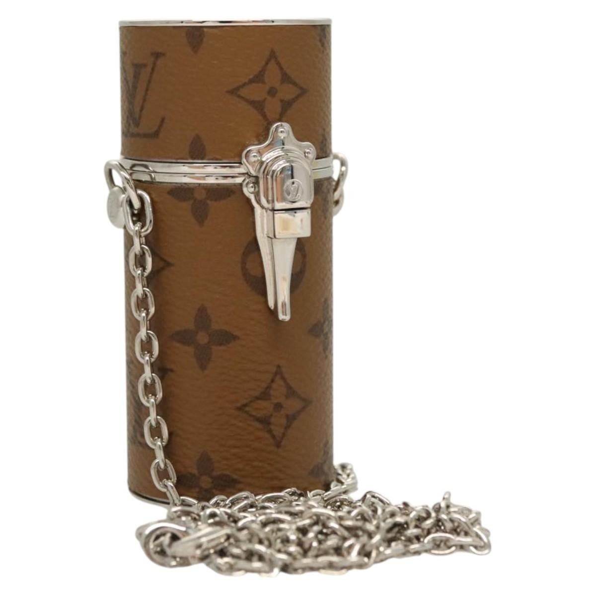 Louis Vuitton Louis Vuitton Lipstick Case on Chain Reverse Monogram Canvas Size ONE SIZE - 21 Thumbnail