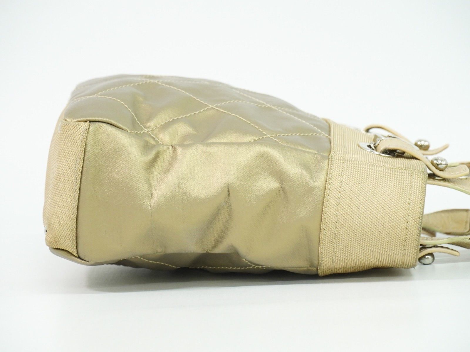 Chanel Chanel Biarritz Tote Quilted Coated Canvas Size ONE SIZE - 3 Thumbnail