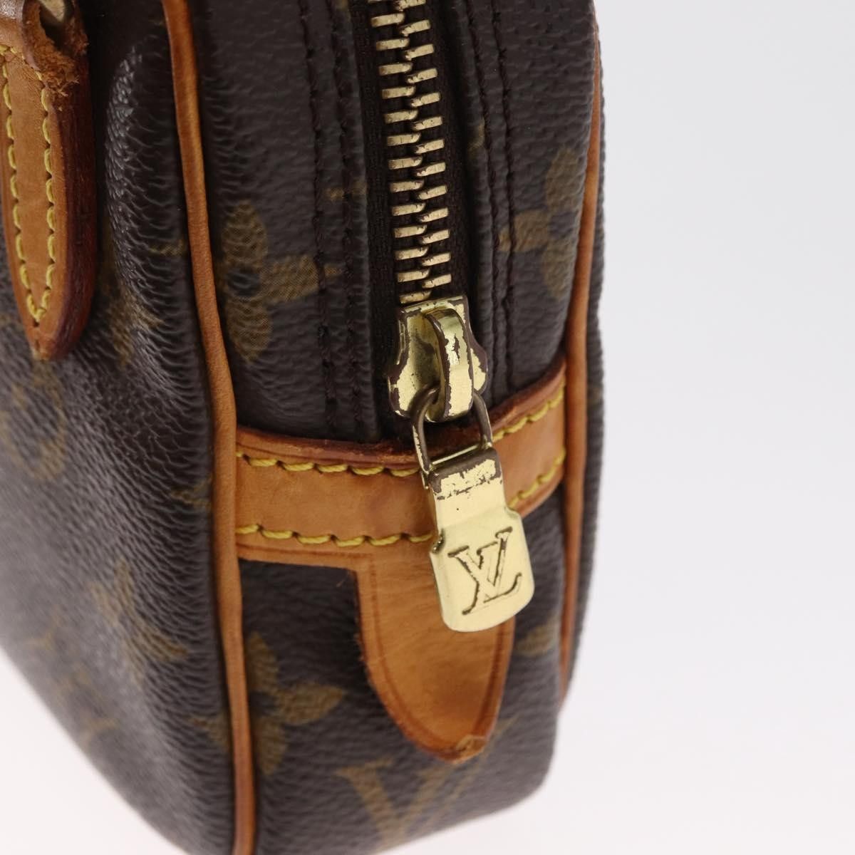 Louis Vuitton Louis Vuitton Pochette Marly Bandouliere Monogram Canvas Size ONE SIZE - 13 Thumbnail