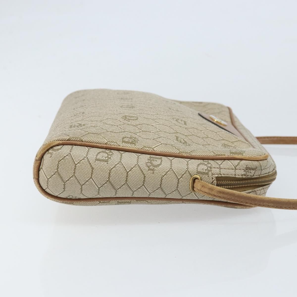 Dior Christian Dior Vintage Honeycomb Canvas and Leather Size ONE SIZE - 3 Thumbnail