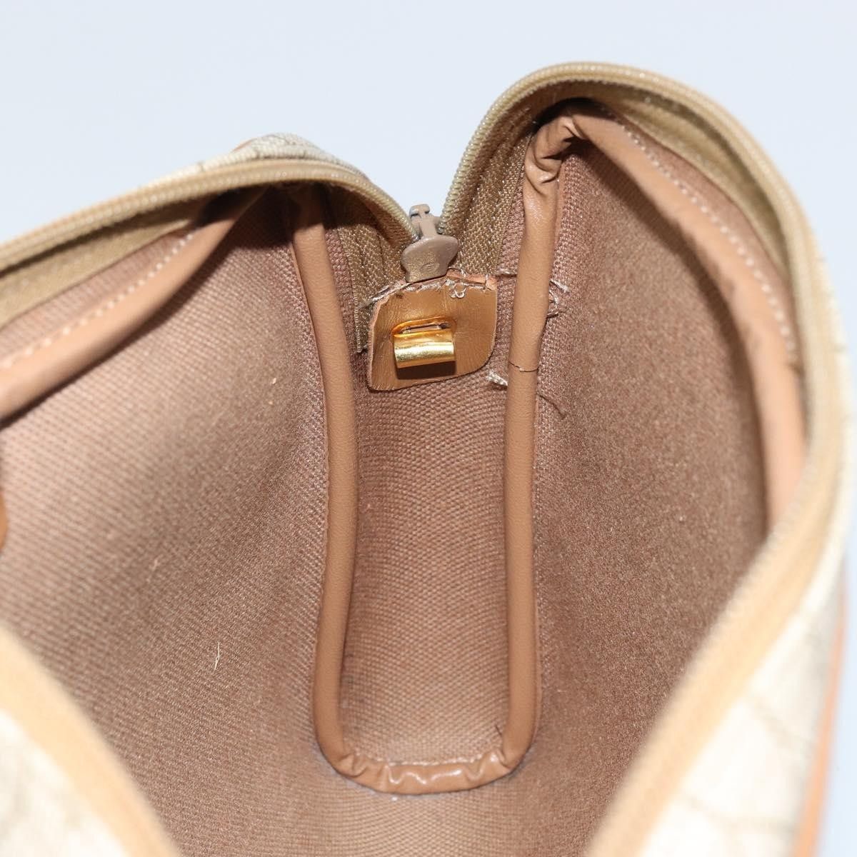 Dior Christian Dior Vintage Honeycomb Canvas and Leather Size ONE SIZE - 19 Thumbnail