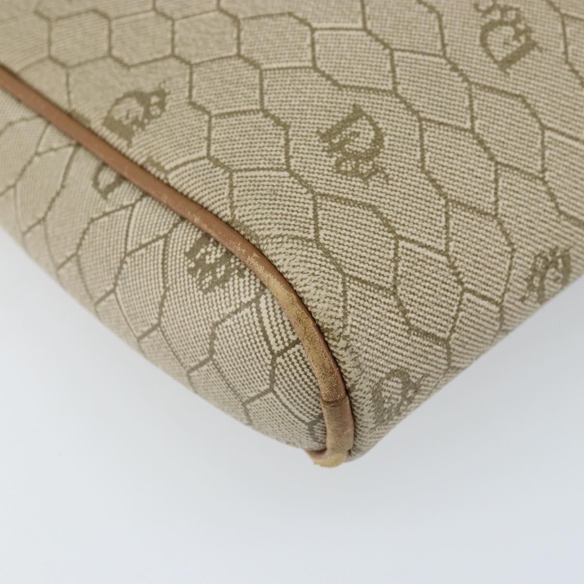 Dior Christian Dior Vintage Honeycomb Canvas and Leather Size ONE SIZE - 11 Thumbnail