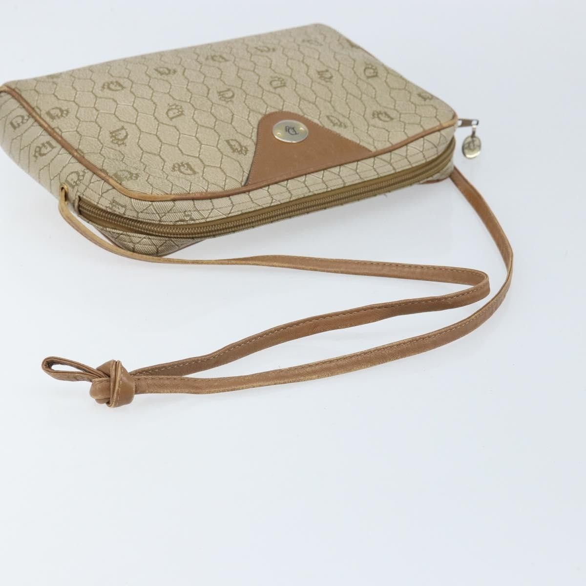 Dior Christian Dior Vintage Honeycomb Canvas and Leather Size ONE SIZE - 7 Thumbnail