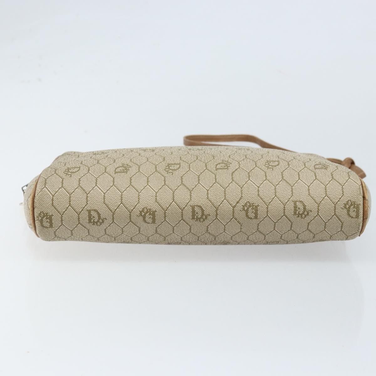 Dior Christian Dior Vintage Honeycomb Canvas and Leather Size ONE SIZE - 17 Thumbnail
