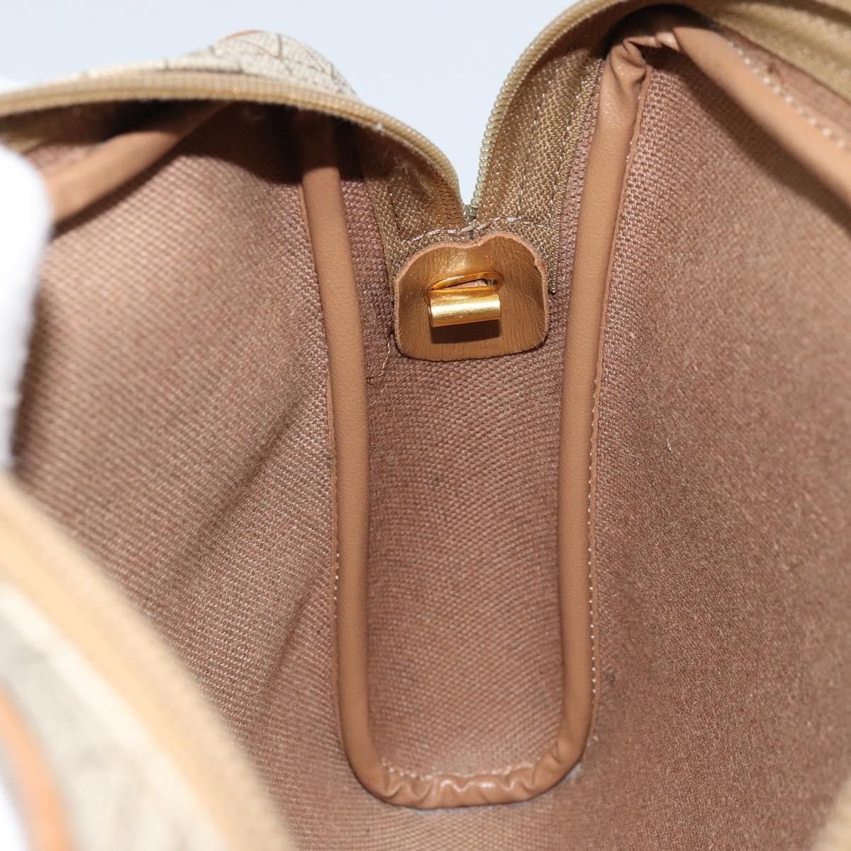 Dior Christian Dior Vintage Honeycomb Canvas and Leather Size ONE SIZE - 20 Thumbnail