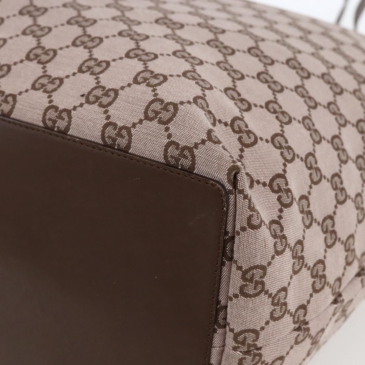 Gucci Gucci Vintage Bucket Shopping Tote GG Canvas Size ONE SIZE - 12 Thumbnail
