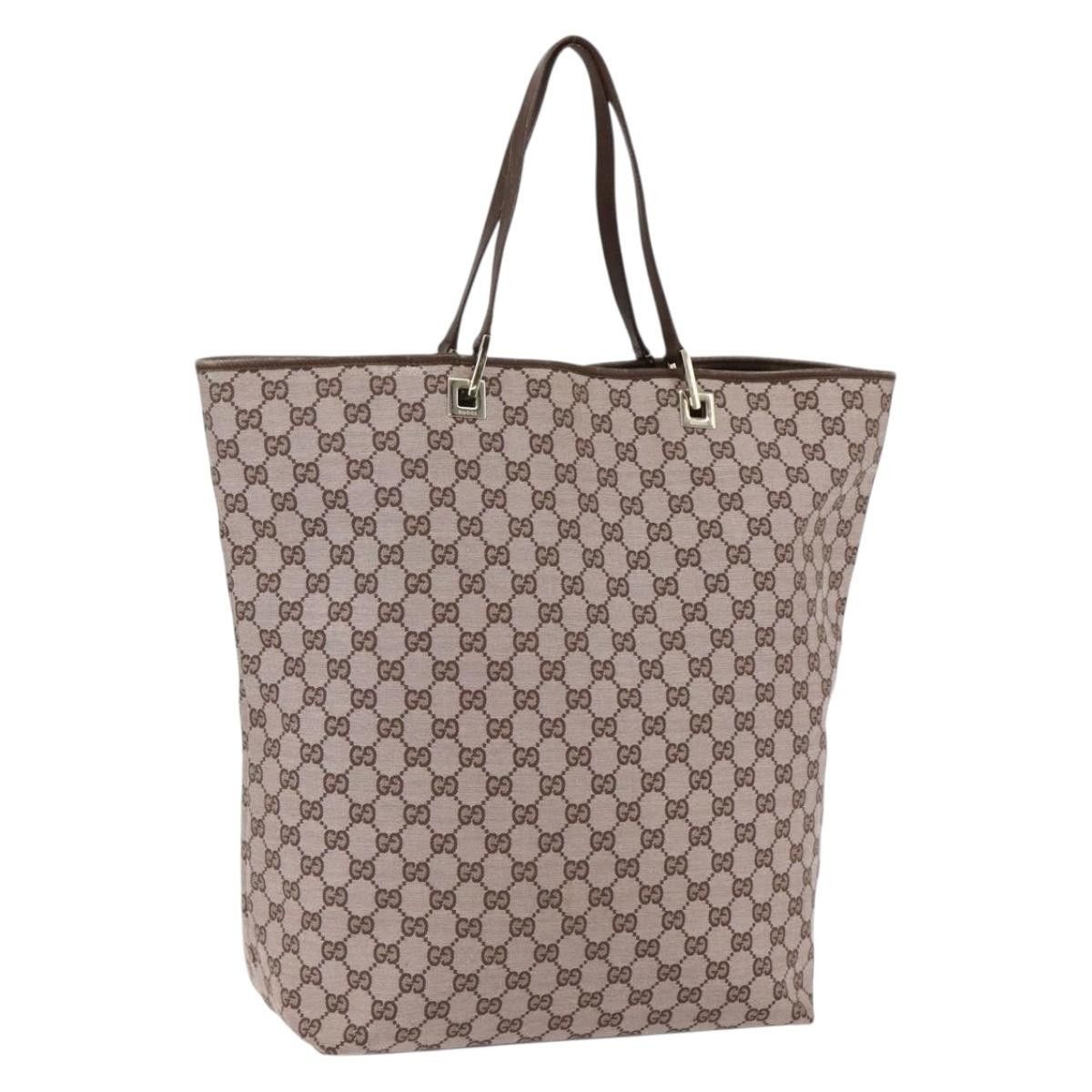 Gucci Gucci Vintage Bucket Shopping Tote GG Canvas Size ONE SIZE - 18 Thumbnail