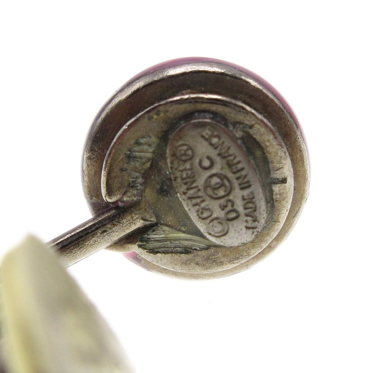 Chanel Chanel CC Round Clip-On Enamel with Metal Size ONE SIZE - 5 Thumbnail