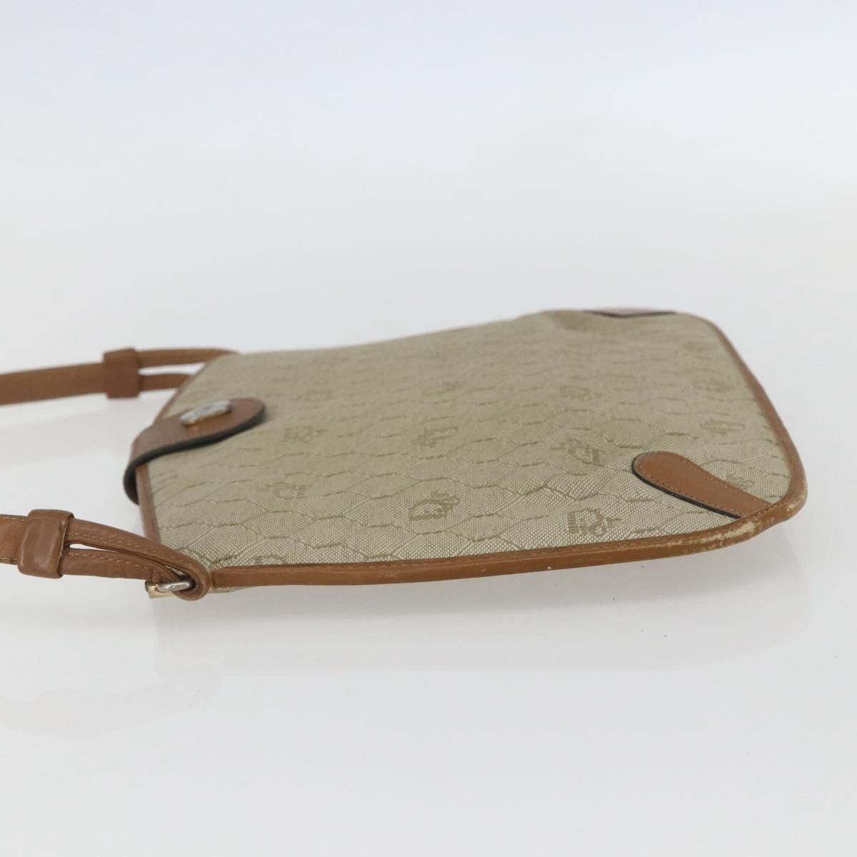 Dior Christian Dior Vintage Honeycomb Canvas and Leather Size ONE SIZE - 3 Thumbnail