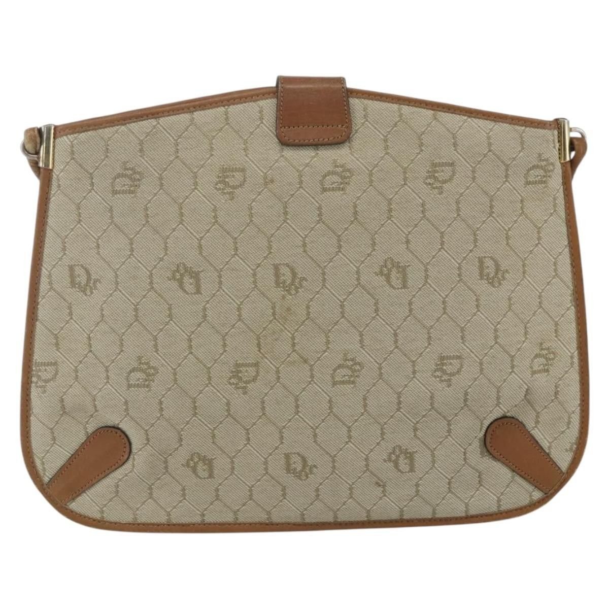 Dior Christian Dior Vintage Honeycomb Canvas and Leather Size ONE SIZE - 2 Thumbnail