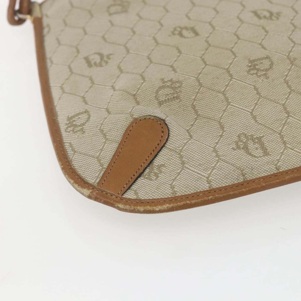 Dior Christian Dior Vintage Honeycomb Canvas and Leather Size ONE SIZE - 9 Thumbnail