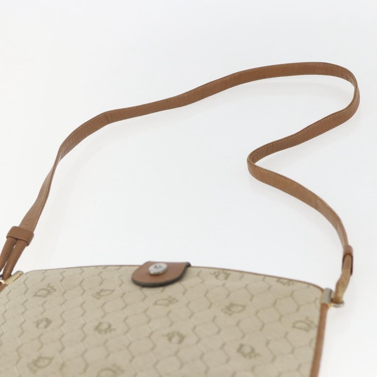 Dior Christian Dior Vintage Honeycomb Canvas and Leather Size ONE SIZE - 15 Thumbnail