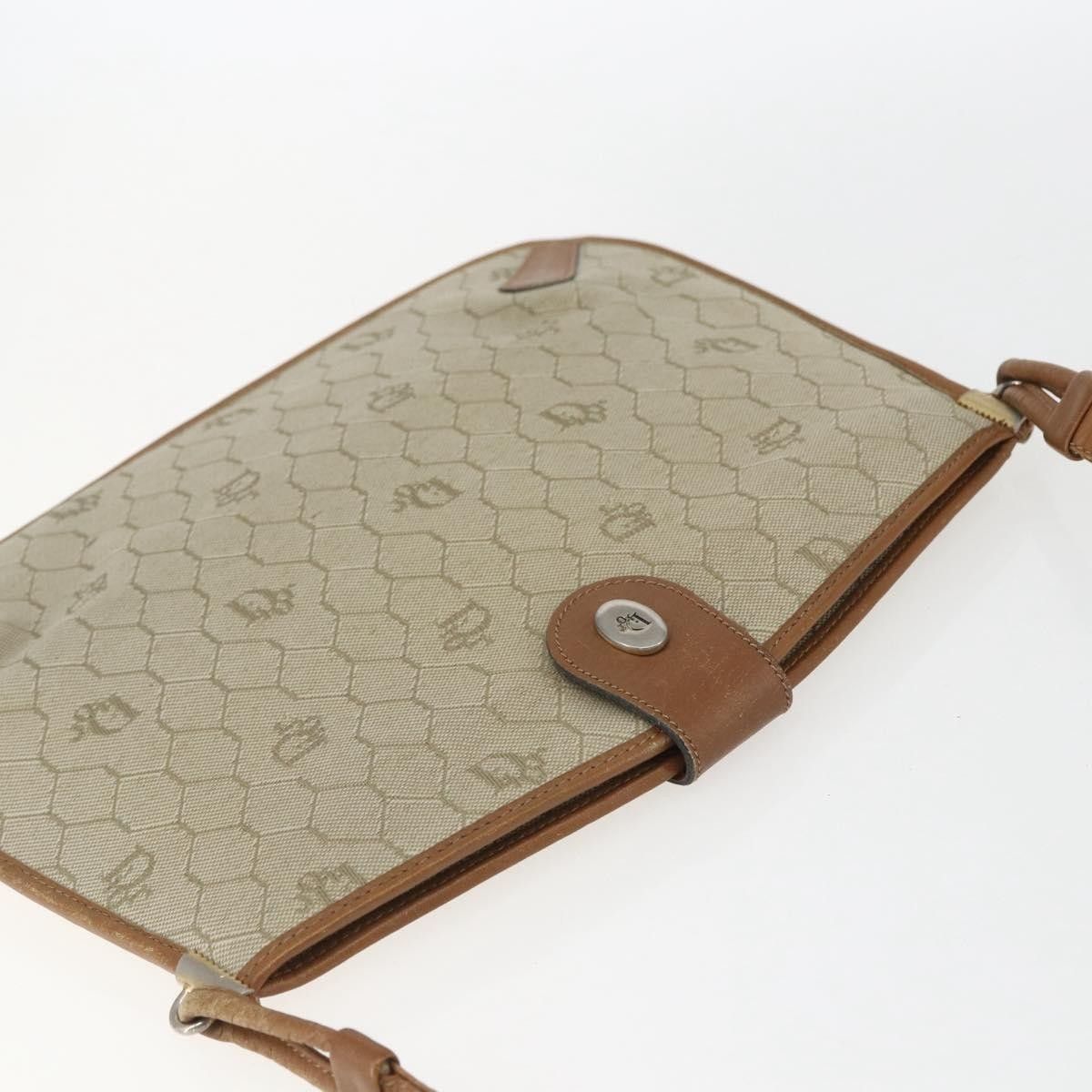 Dior Christian Dior Vintage Honeycomb Canvas and Leather Size ONE SIZE - 14 Thumbnail