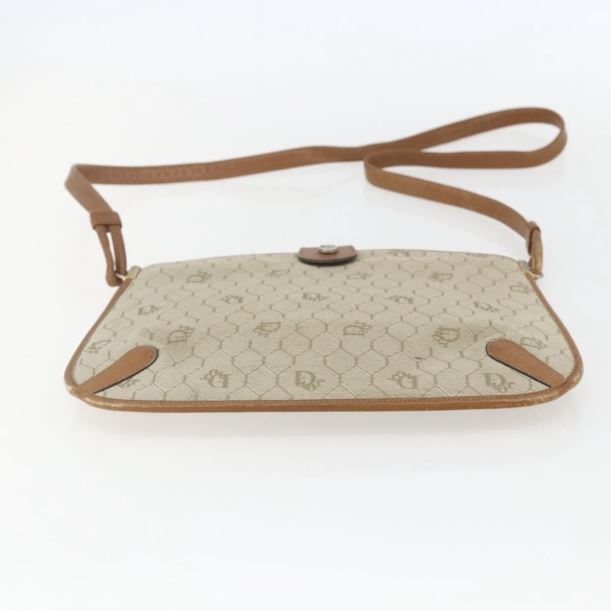 Dior Christian Dior Vintage Honeycomb Canvas and Leather Size ONE SIZE - 13 Thumbnail