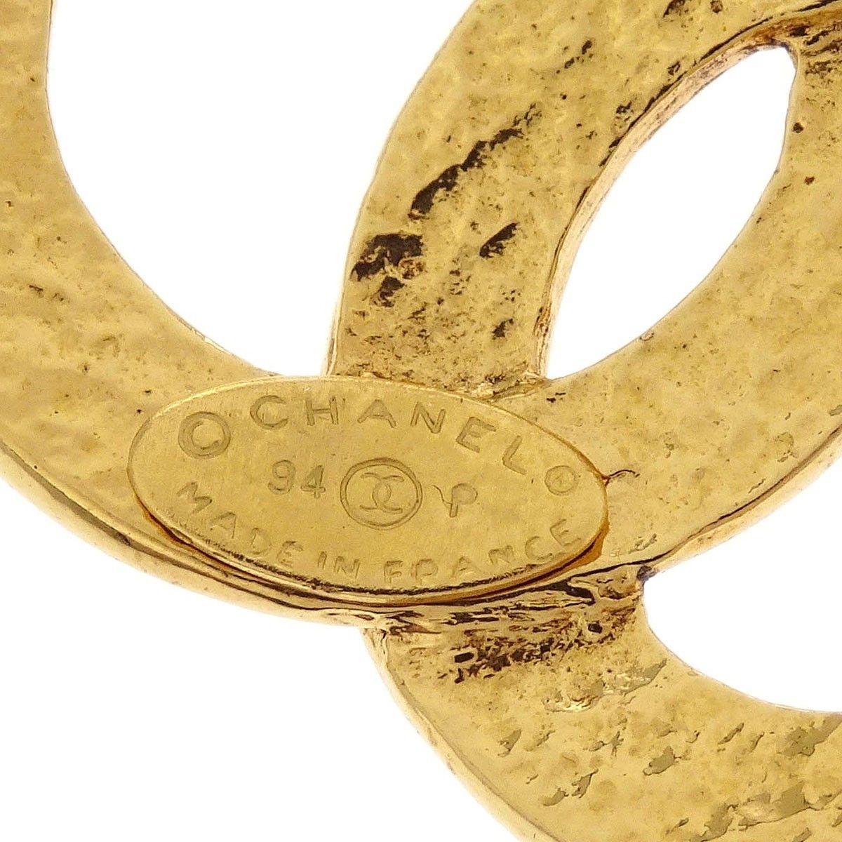 Chanel Chanel Vintage CC Pendent Necklace Plated Metal Size ONE SIZE - 4 Thumbnail