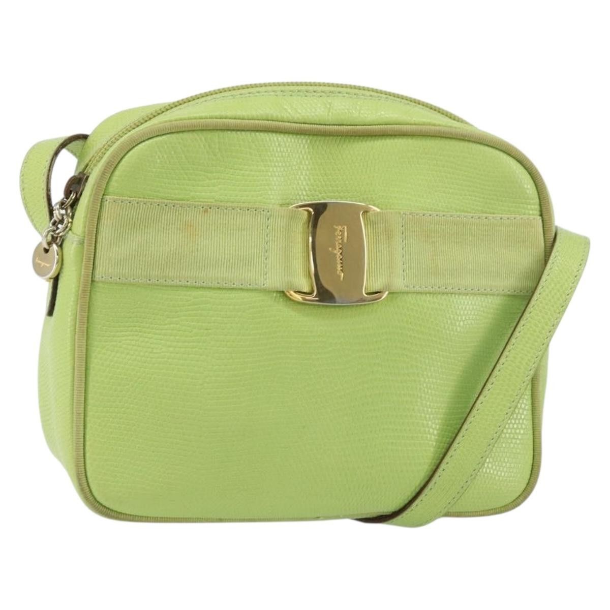 Salvatore Ferragamo Salvatore Ferragamo Vala Leather Size ONE SIZE - 18 Thumbnail