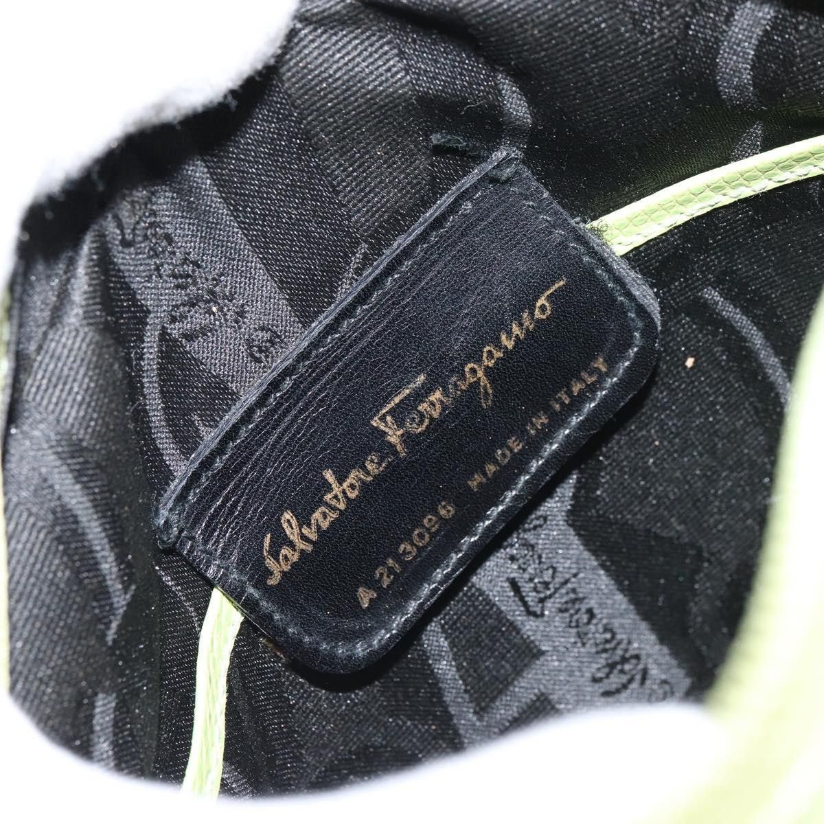 Salvatore Ferragamo Salvatore Ferragamo Vala Leather Size ONE SIZE - 6 Thumbnail