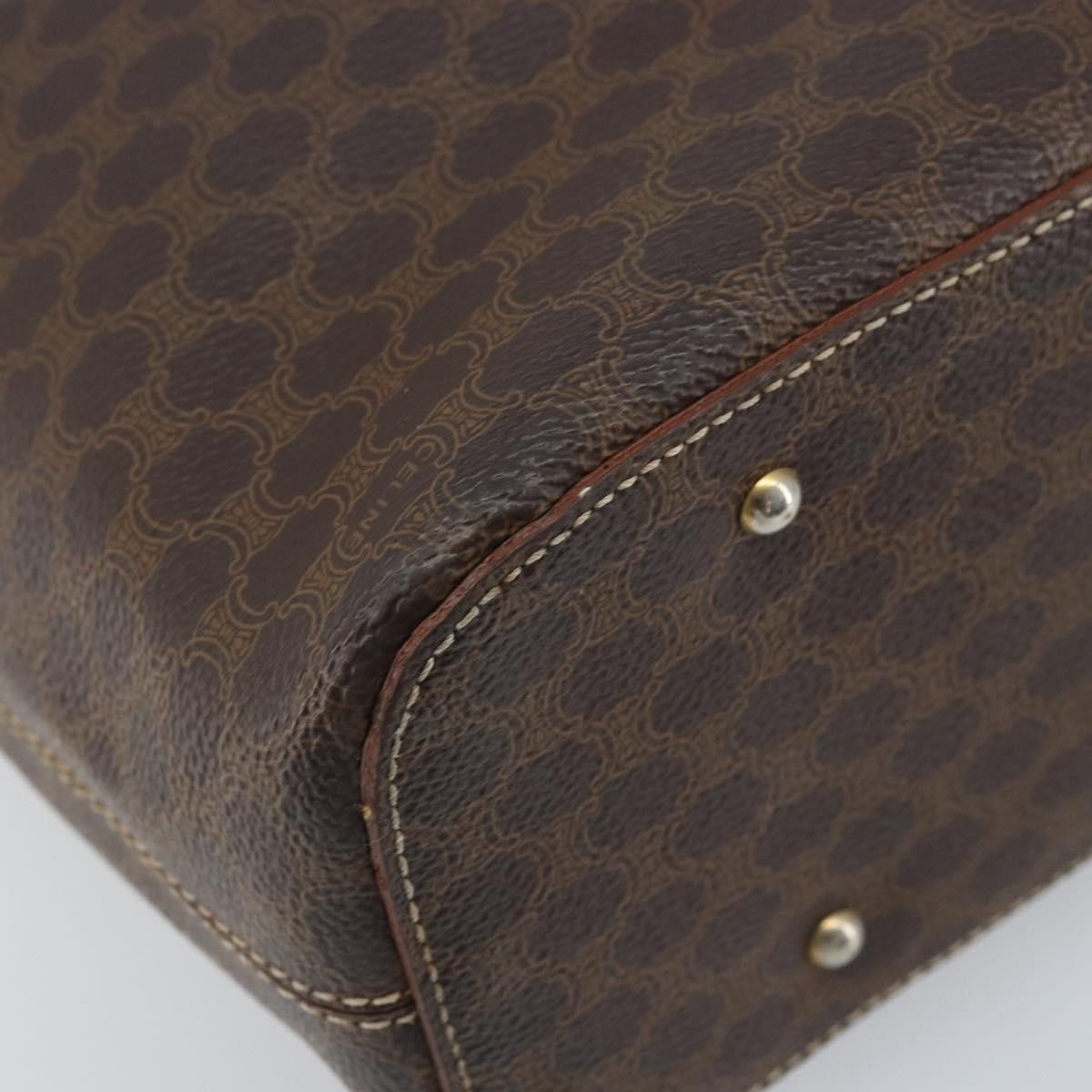 Celine Celine Vintage Macadam Canvas and Leather Size ONE SIZE - 11 Thumbnail