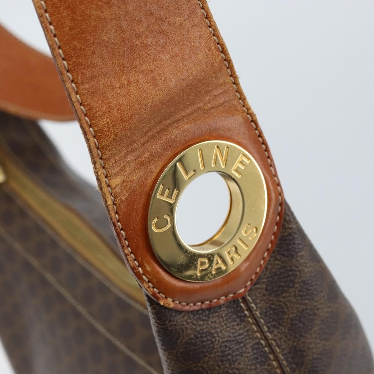 Celine Celine Vintage Macadam Canvas and Leather Size ONE SIZE - 13 Thumbnail