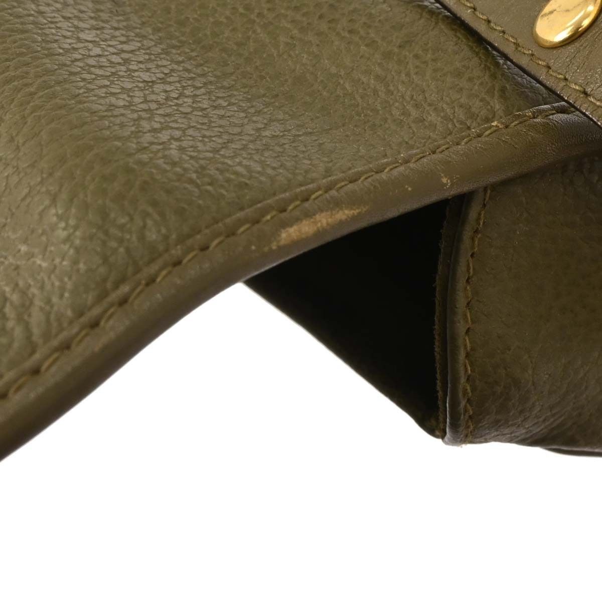 Gucci Gucci Vintage Handbag Leather Size ONE SIZE - 9 Thumbnail