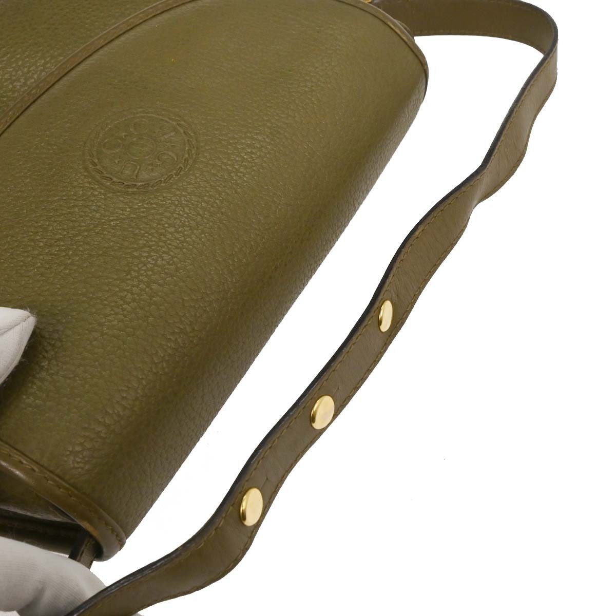 Gucci Gucci Vintage Handbag Leather Size ONE SIZE - 6 Thumbnail