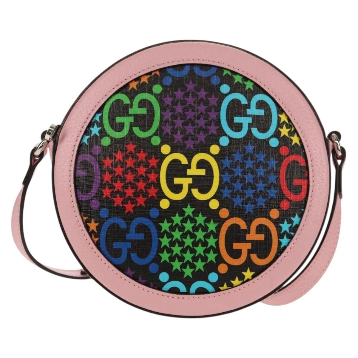 Gucci Gucci Round Psychedelic Print GG Coated Canvas Size ONE SIZE - 22 Thumbnail