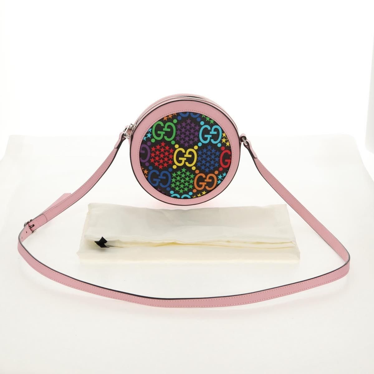 Gucci Gucci Round Psychedelic Print GG Coated Canvas Size ONE SIZE - 14 Thumbnail