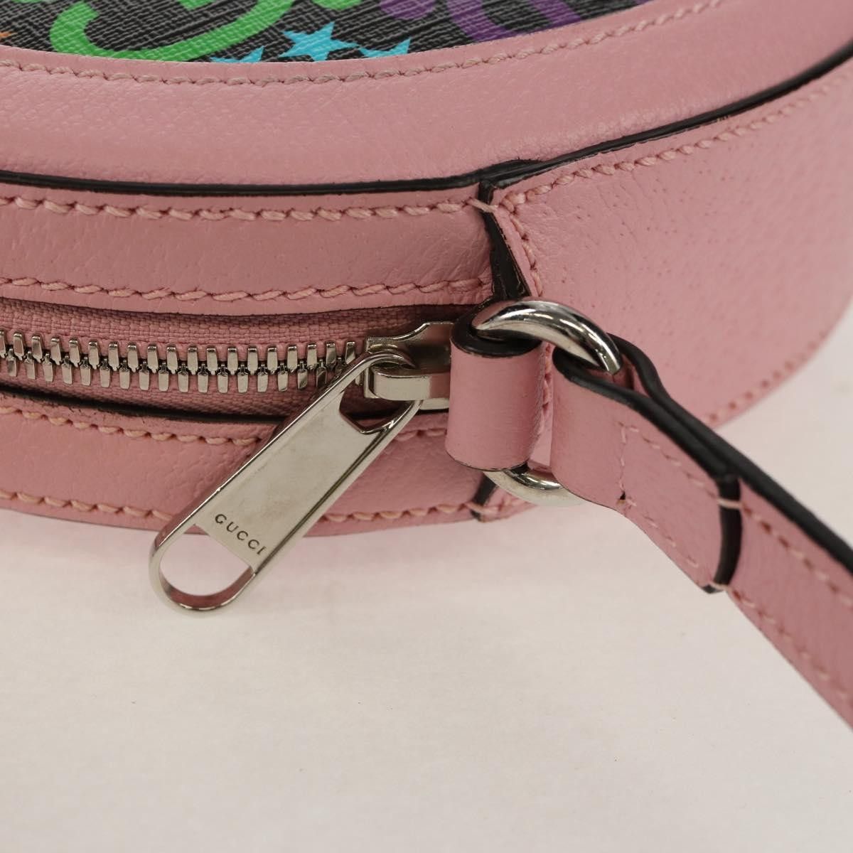 Gucci Gucci Round Psychedelic Print GG Coated Canvas Size ONE SIZE - 13 Thumbnail
