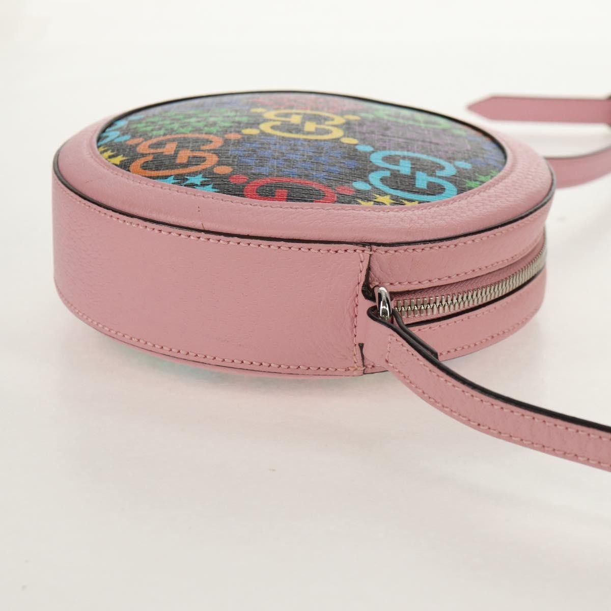 Gucci Gucci Round Psychedelic Print GG Coated Canvas Size ONE SIZE - 4 Thumbnail